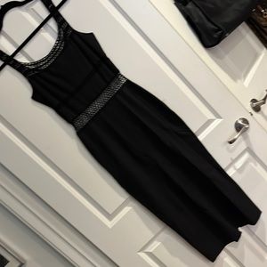 Maxi black knit